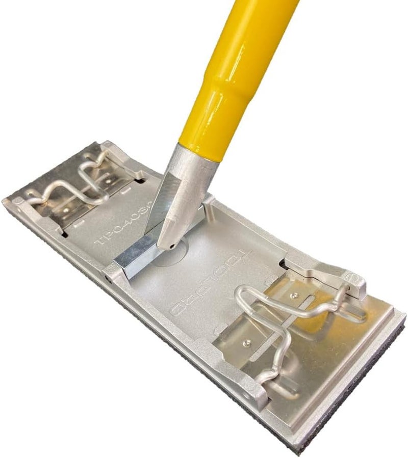 TOOLPRO Pro Pole Sander - Box of 3, Cast Aluminum Body, 48-Inch Handle, Steel Quick Clamps - Image 4